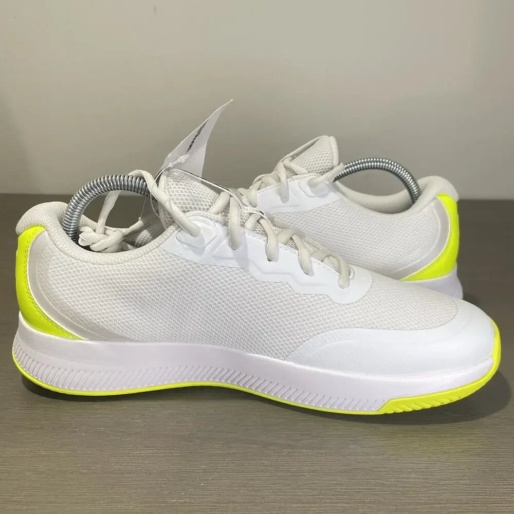 Wilson Womens Size 10 Tennis Shoes NEW White Neon Yellow Intrigue Lite WRS335830